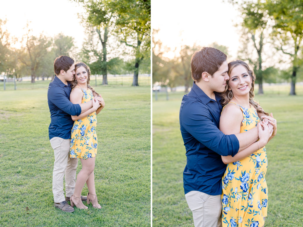 couple portraits during sunset