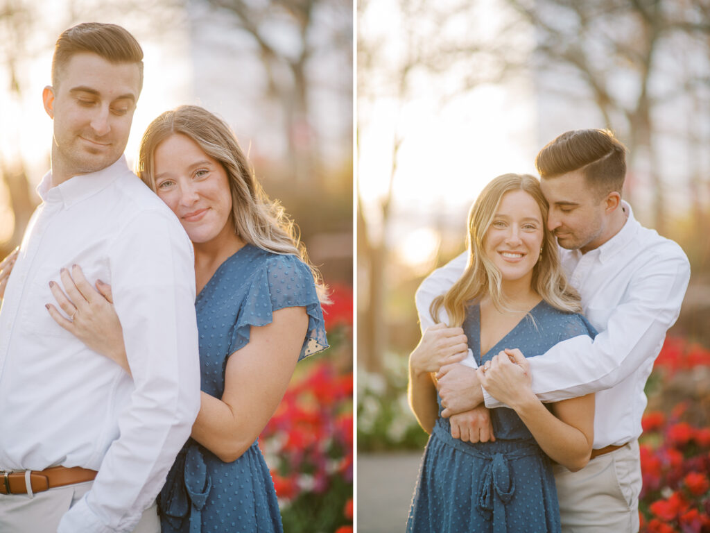 tulips engagement session