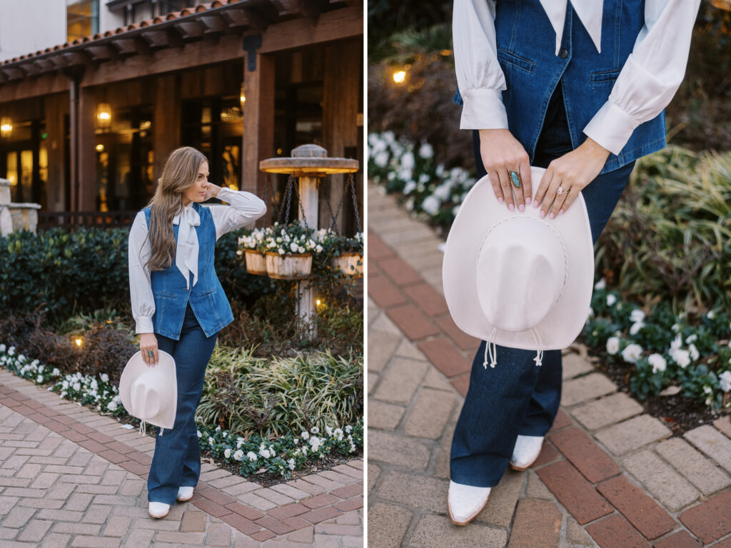 engagement session fort worth stockyards