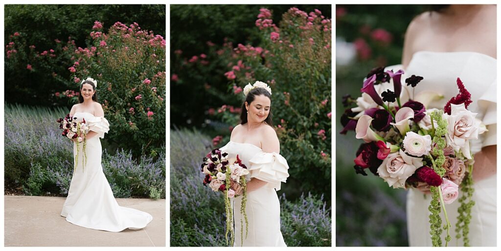 bridal photos at civic center music hall
